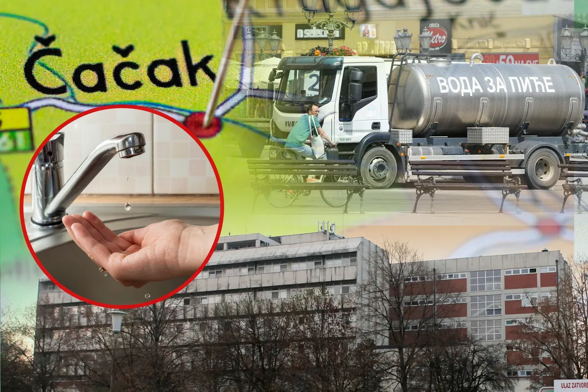Čačani pet dana bez vode, gradonačelnik na bolovanju: Opozicija godinu dana traži odgovor na pitanje ko vodi grad, sad gledamo epilog SNS rasula