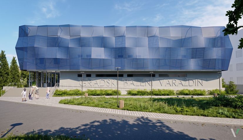 New €16 million pool complex being built in Varaždin