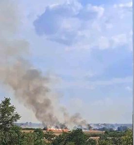 Cartiere amenințate de incendii: pompierii intervin în Westfield, ANL Micălaca  și Aradul Nou