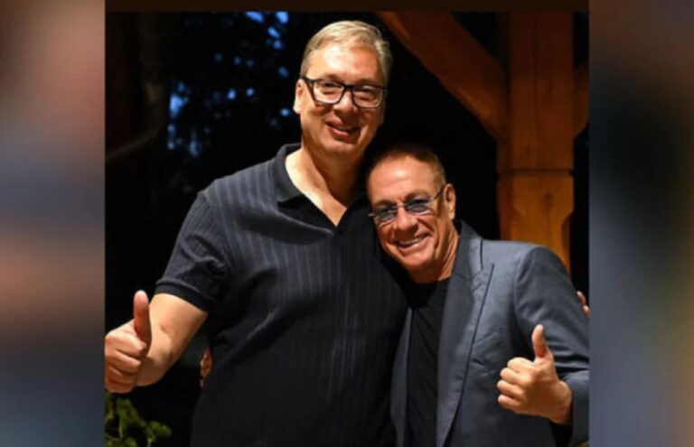 Vučić dočekao Van Dama: Glumac će promovisati Niš i Srbiju na filmskom festivalu