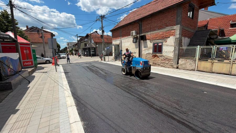 Veternički trg dobio novo ruho: Završena rekonstrukcija ulice vredna oko sedam miliona dinara