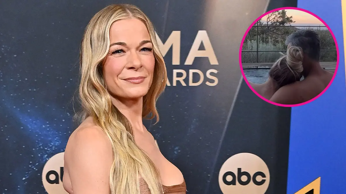 Topless LeAnn Rimes Cuddles Husband Eddie Cibrian During Intimate Hot Tub Session: Photo