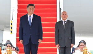 King Sihamoni offers support to Xi Jinping as typhoons batter China