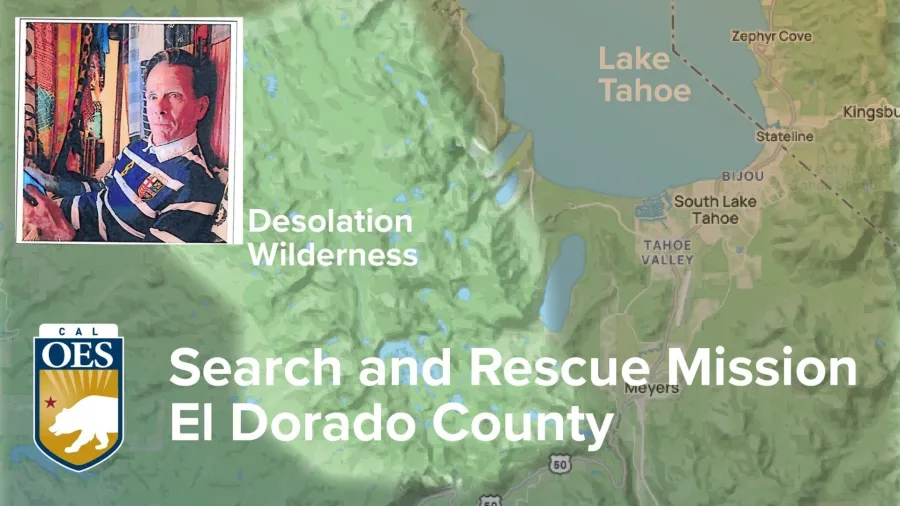 Hiker, 60, missing for days in California's Desolation Wilderness