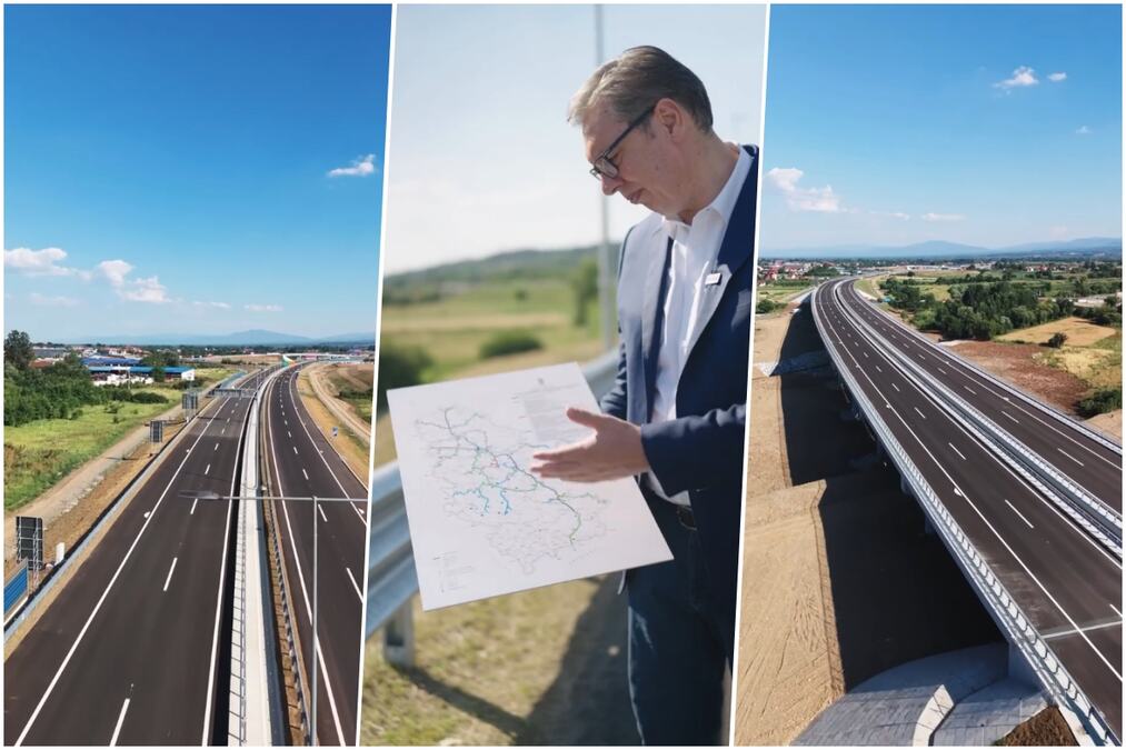 "OVO JE NOVA ISTORIJA" Vučić pokazao mapu: "Za kratko vreme izgradili smo više auto-puteva i brzih saobraćajnica nego što je građeno tokom prethodnih decenija"