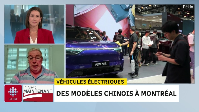  Des véhicules électriques chinois en démonstration à Montréal 