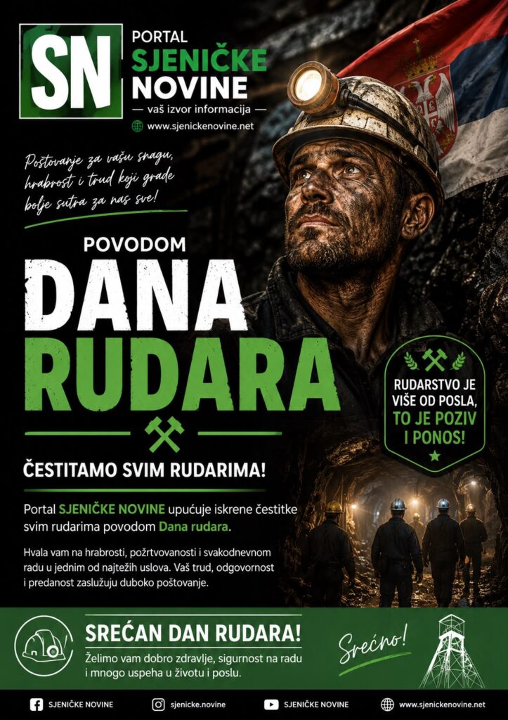 SREĆAN DAN RUDARA!