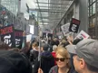 Protesters gather at New York Times HQ over column alleging abuse by Israelis