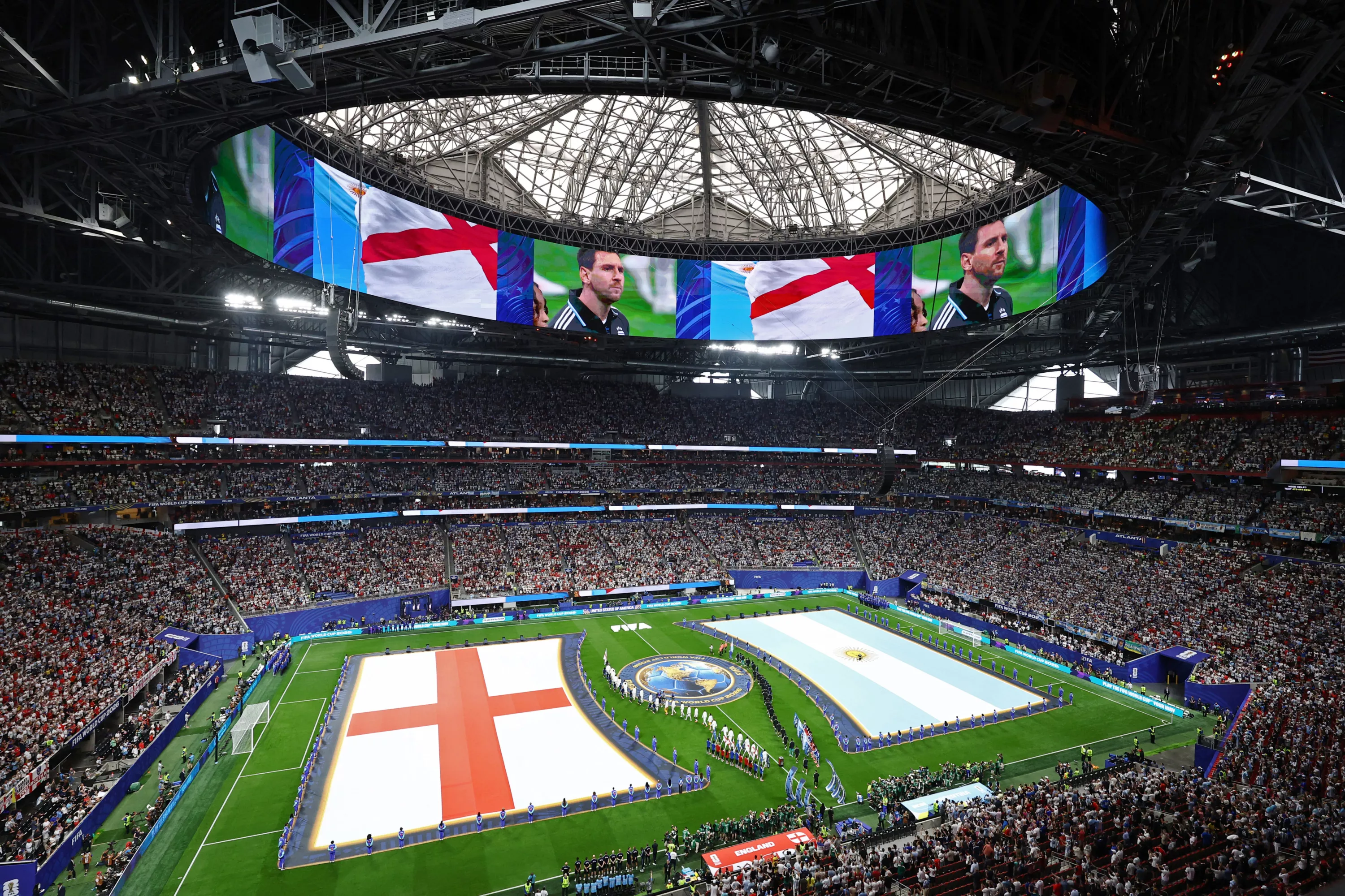 Coupe du monde 2026 : chants, sifflets... les hymnes anglais et argentins perturbés par les supporters en vidéo