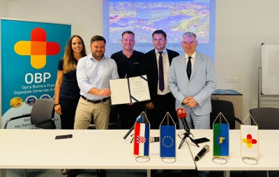 BINA-Istra donirala prijenosni inkubator vrijedan 100.000 eura Odjelu pedijatrije Opće bolnice Pula