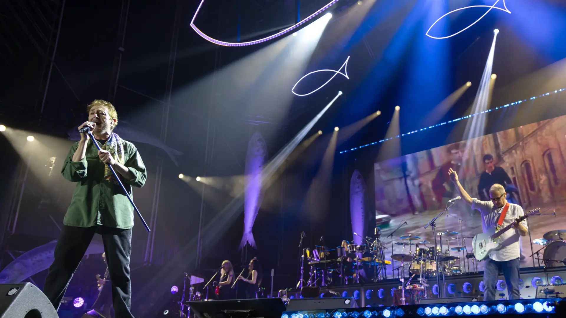  "Como decíamos ayer", el saludo de Manolo García en el primer concierto de El Último de la Fila en 30 años 