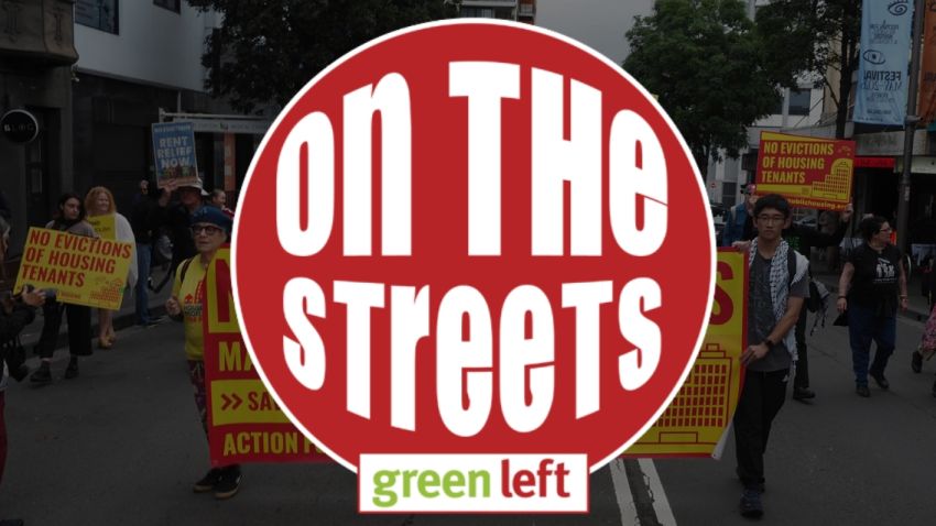 On The Streets: Solidarity with Gaza flotilla and the battle to save public housing