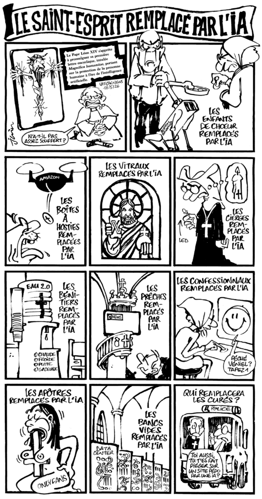 Le Saint-Esprit remplacé par l’IA