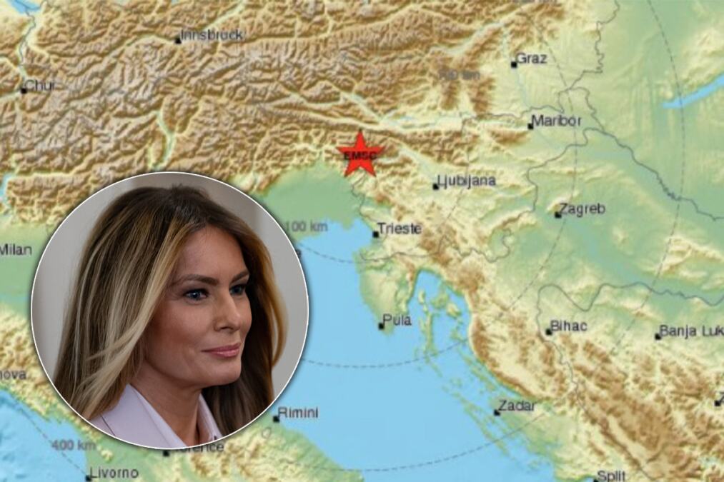 DVA ZEMLJOTRESA POGODILA SLOVENIJU! Epicentar u blizini rodnog grada Melanije Tramp, treslo se do Hrvatske