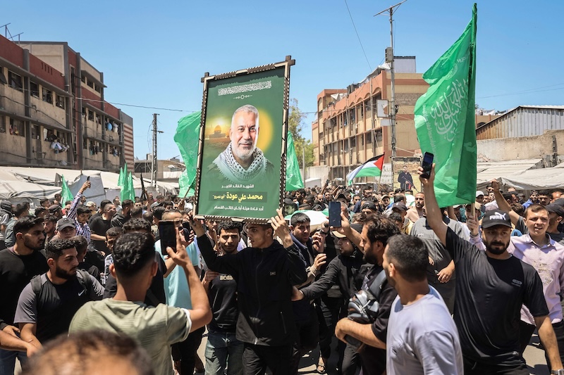 Israel claims Hamas leader killed after deadly Gaza strike