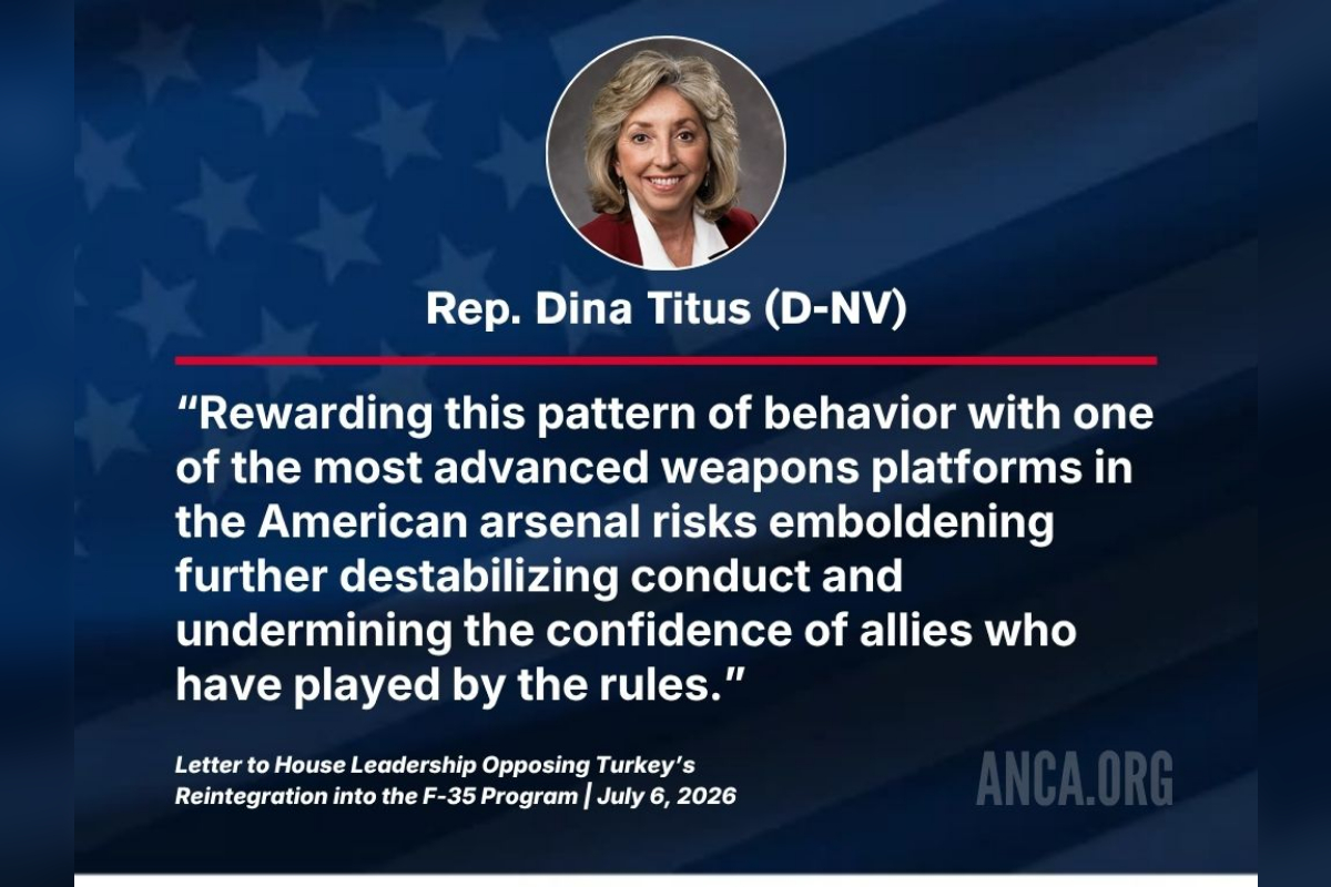 Congressional opposition to Turkey’s return to F-35 program