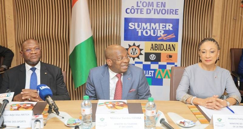 O.M. Summer Tour Abidjan : La synergie gouvernementale en action pour la réussite d’un événement inédit