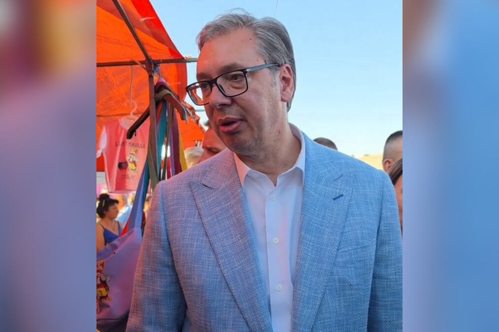 VUČIĆ SE U SVRLJIGU OKUŠAO U PRAVLJENJU BELMUŽA: Ovaj posao treba prepustiti pravim majstorima - ja se vraćam svojim obavezama (VIDEO)