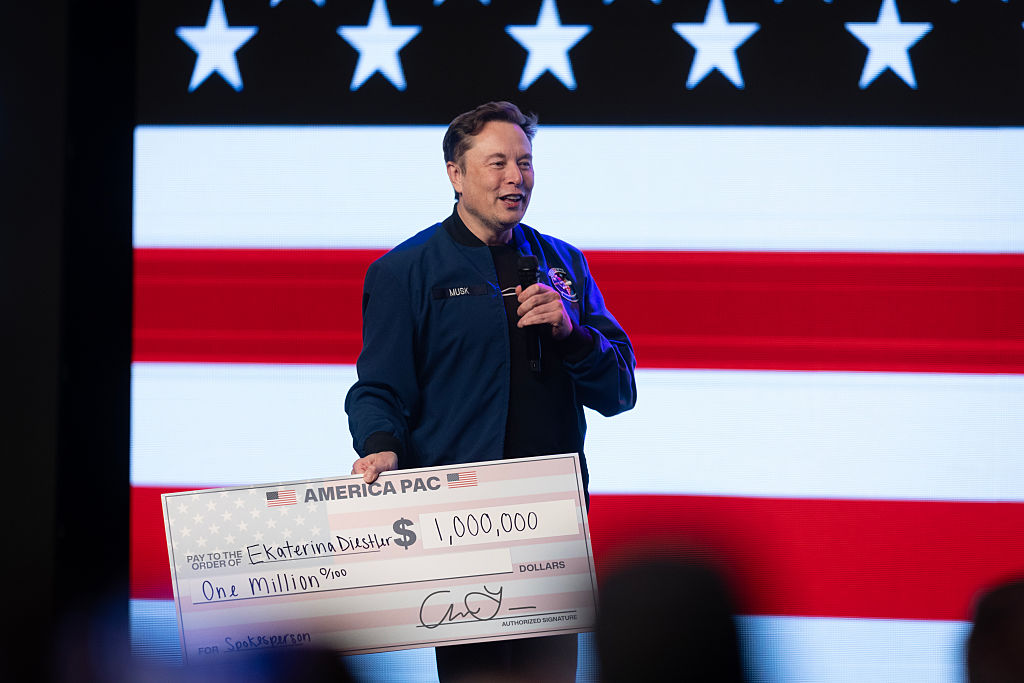The billionaire could face criminal charges for possibly violating Wisconsin law when he offered voters $1 million last year, a bipartisan panel found.