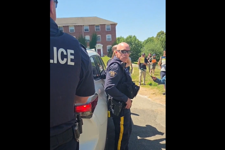 N.S. premier’s office says he was ‘swarmed by rioters,’ windshield smashed
