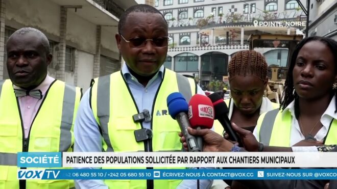 Patience des Populations sollicitee par rapport aux chantiers municipaux