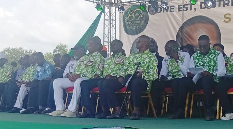 80 ans du PDCI-RDA à Abengourou : Une délégation du RHDP conduite par Roger Félix Adom marque sa présence