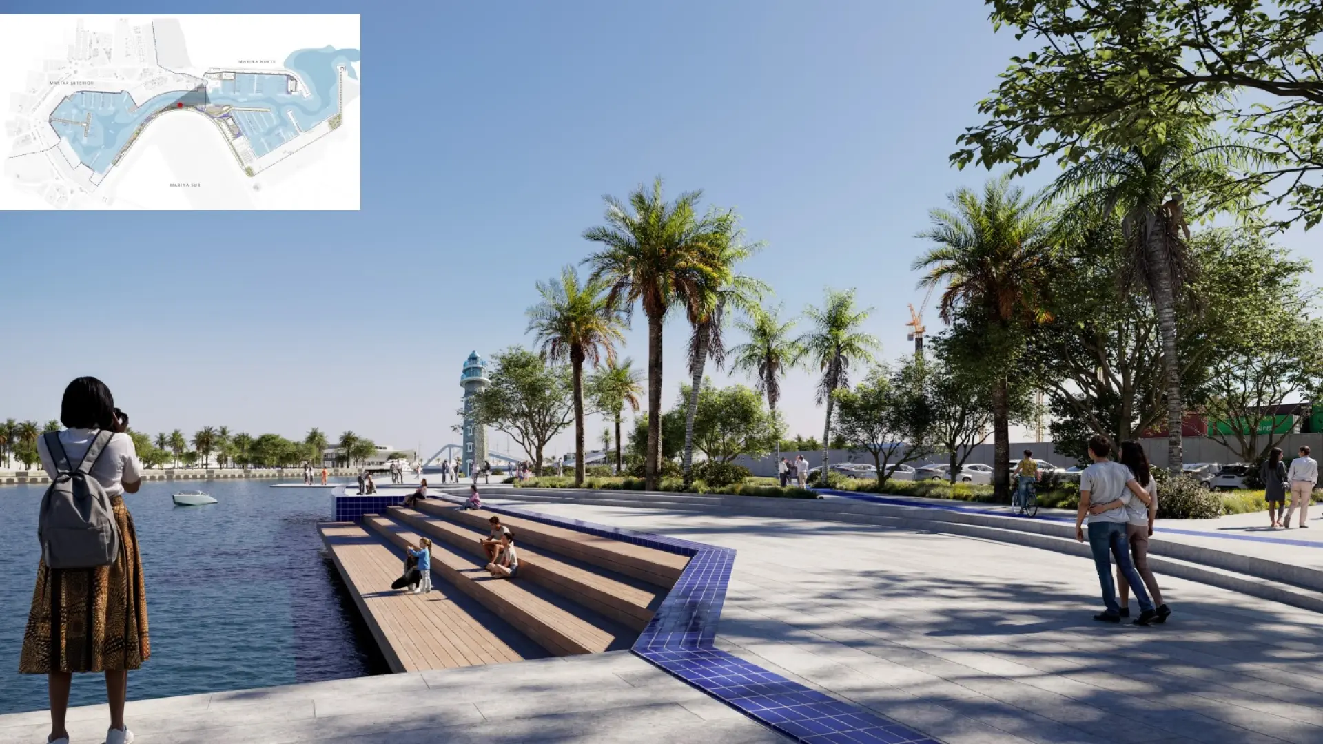  El antiguo faro de Valencia se reubicará en la Marina, frente al Veles e Vents, para ser accesible a la ciudadanía 