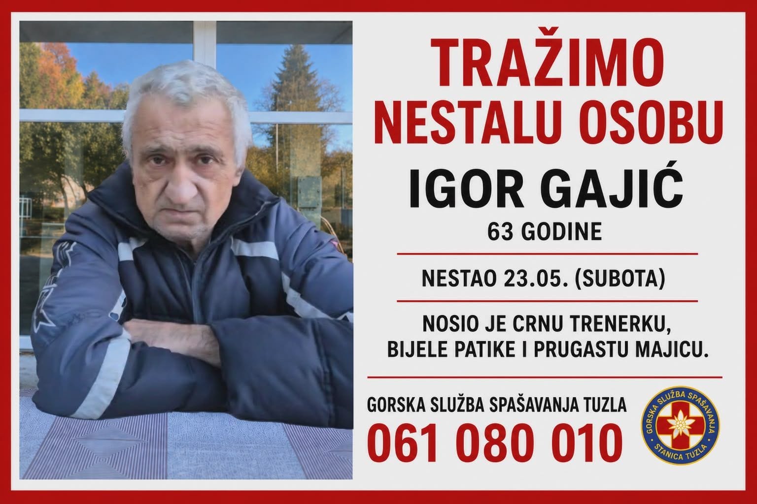 Pronađen profesor Igor Gajić