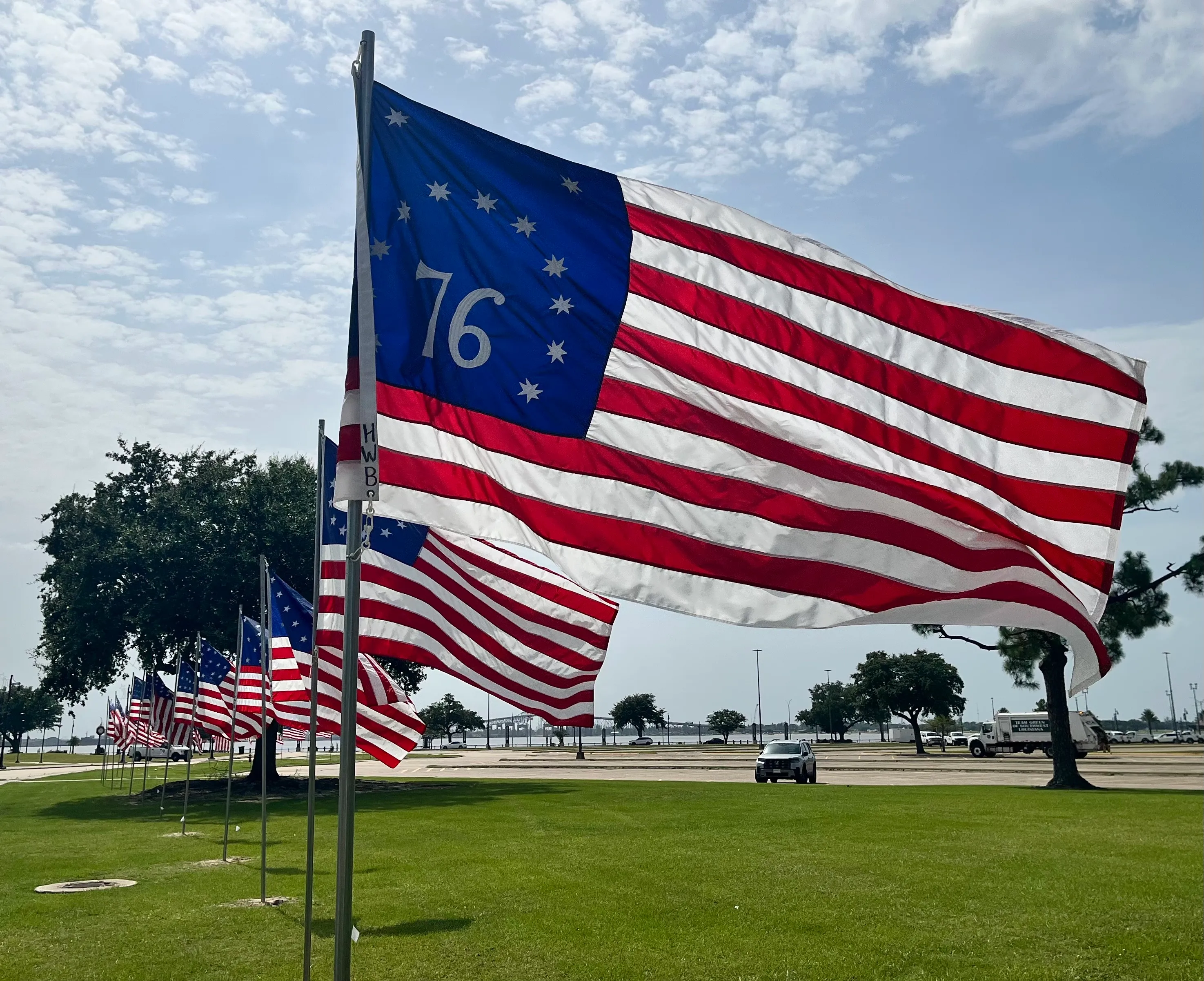 PHOTO GALLERY: American Flag History Display