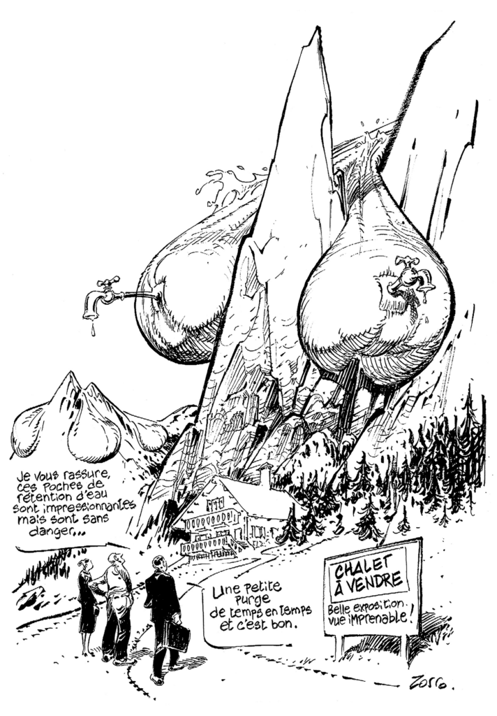 Fonte des glaciers : un péril mortel