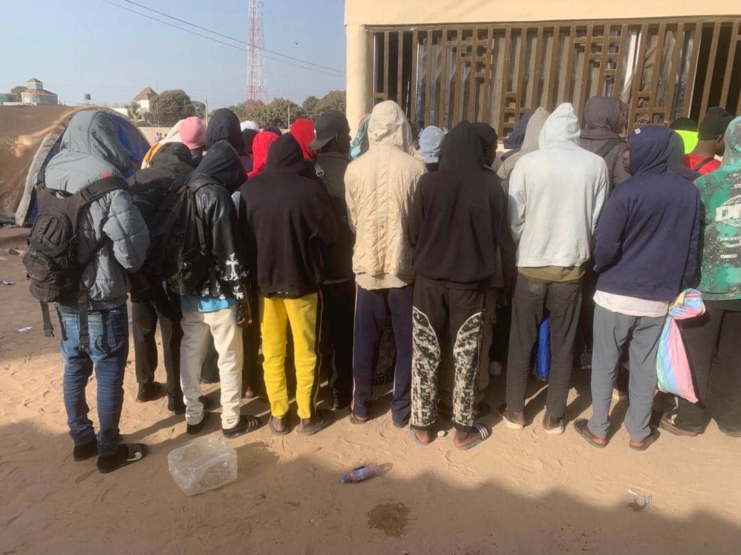 Gambia Immigration Intercepts 88 Irregular Migrants in Old Yundum