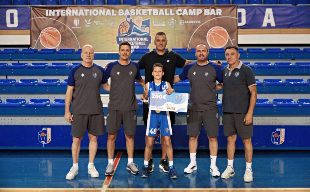 Završen Međunarodni ljetnji košarkaški kamp Bar 2026
